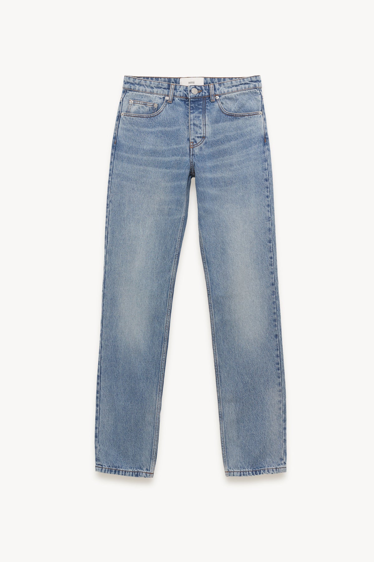 AMI USED BLUE CLASSIC FIT JEANS