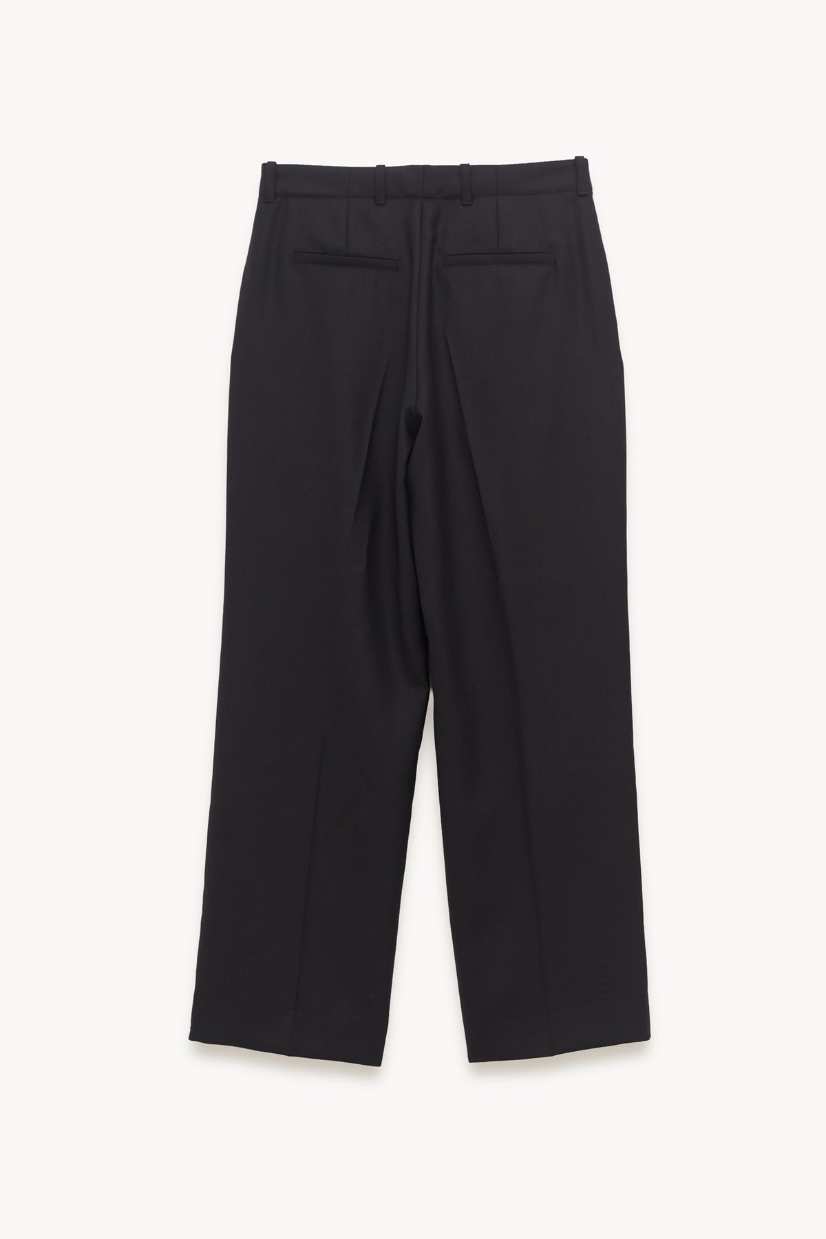 OUR LEGACY BLACK PANAMA BORROWED CHINO TROUSER