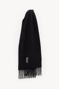 OUR LEGACY BLACK DOUBLE ESTATE SCARF