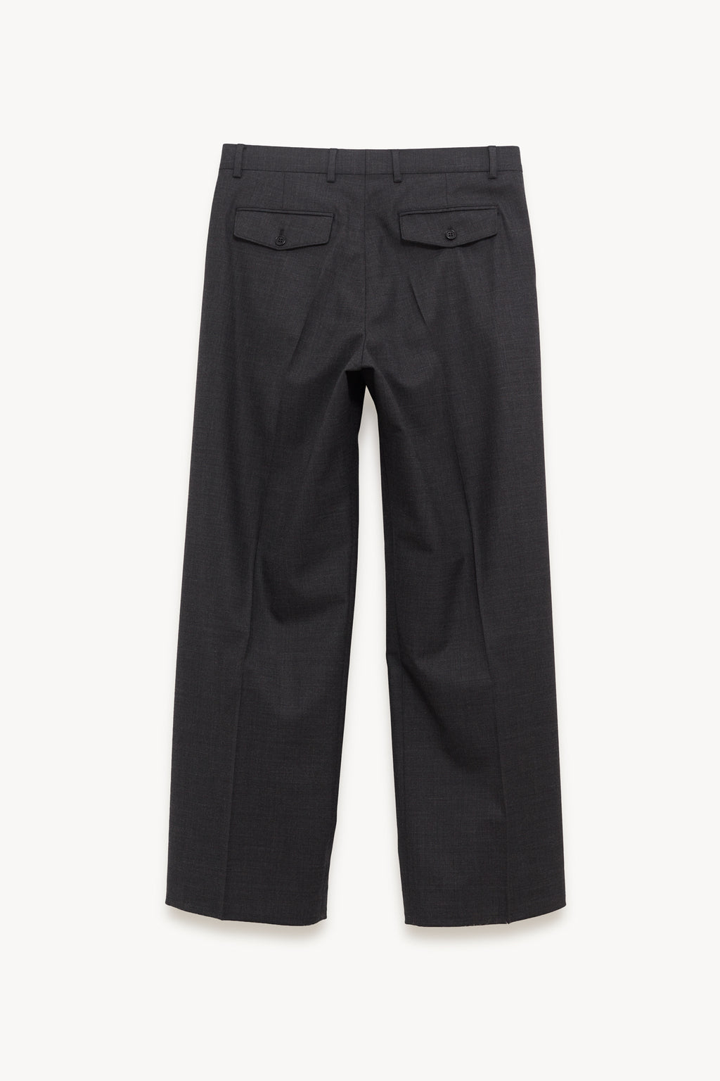 SUNFLOWER ANTRACITE WIDE PLEATED TROUSER