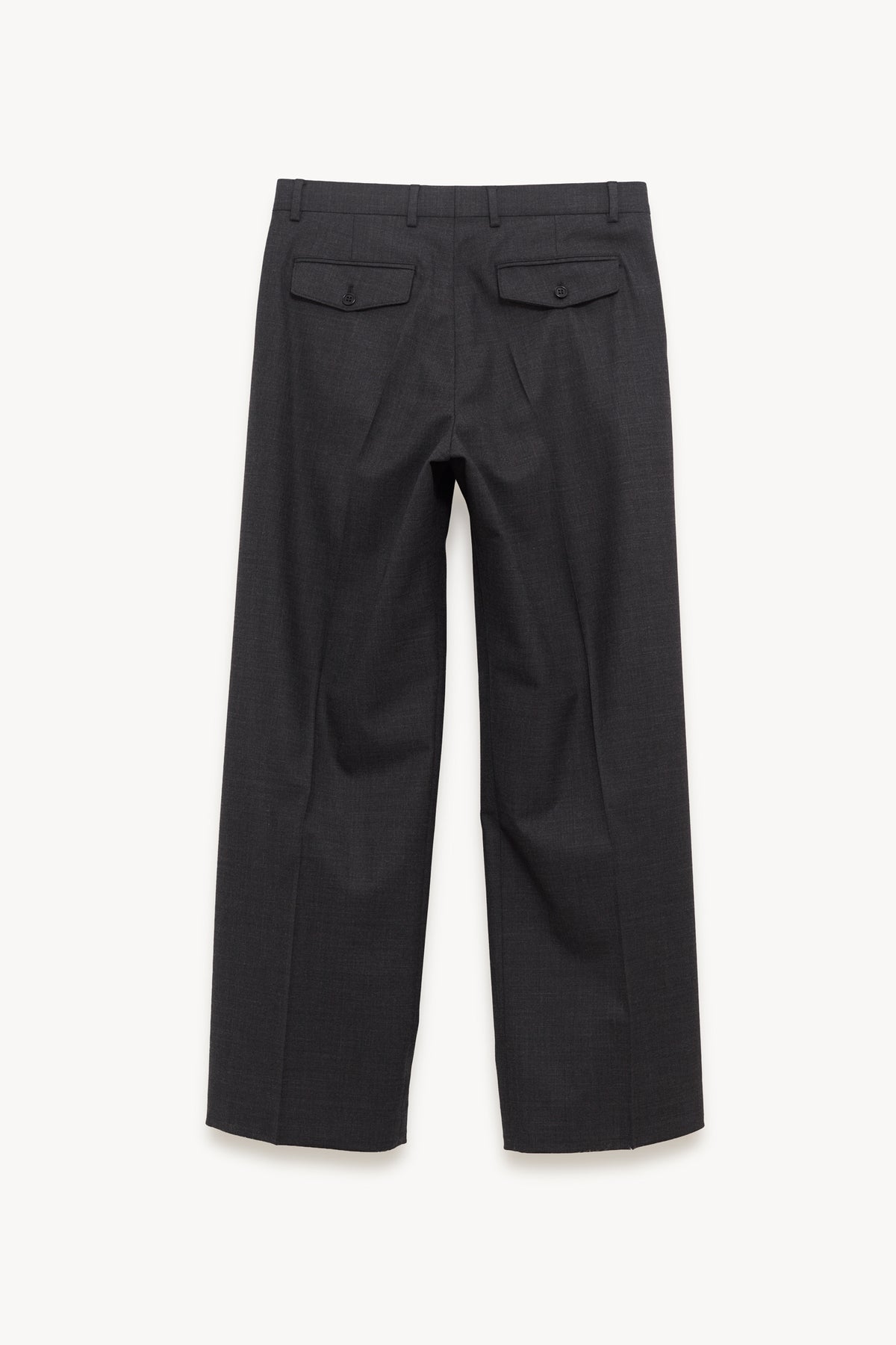 SUNFLOWER ANTRACITE WIDE PLEATED TROUSER