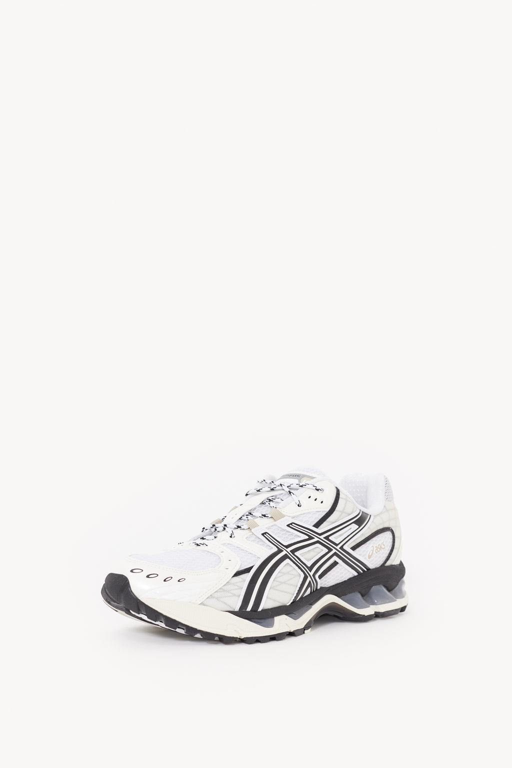 ASICS WHITE IVORY GEL NIMBUS 101 SNEAKERS