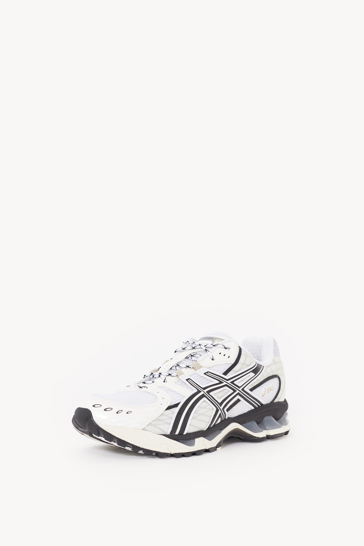 ASICS WHITE IVORY GEL NIMBUS 101 SNEAKERS