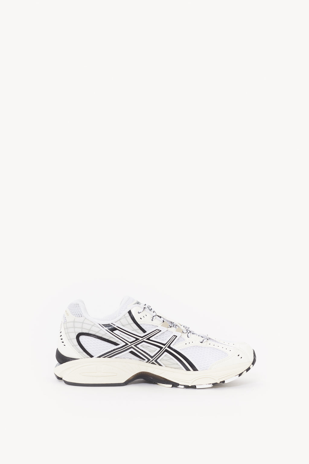 ASICS WHITE IVORY GEL NIMBUS 101 SNEAKERS