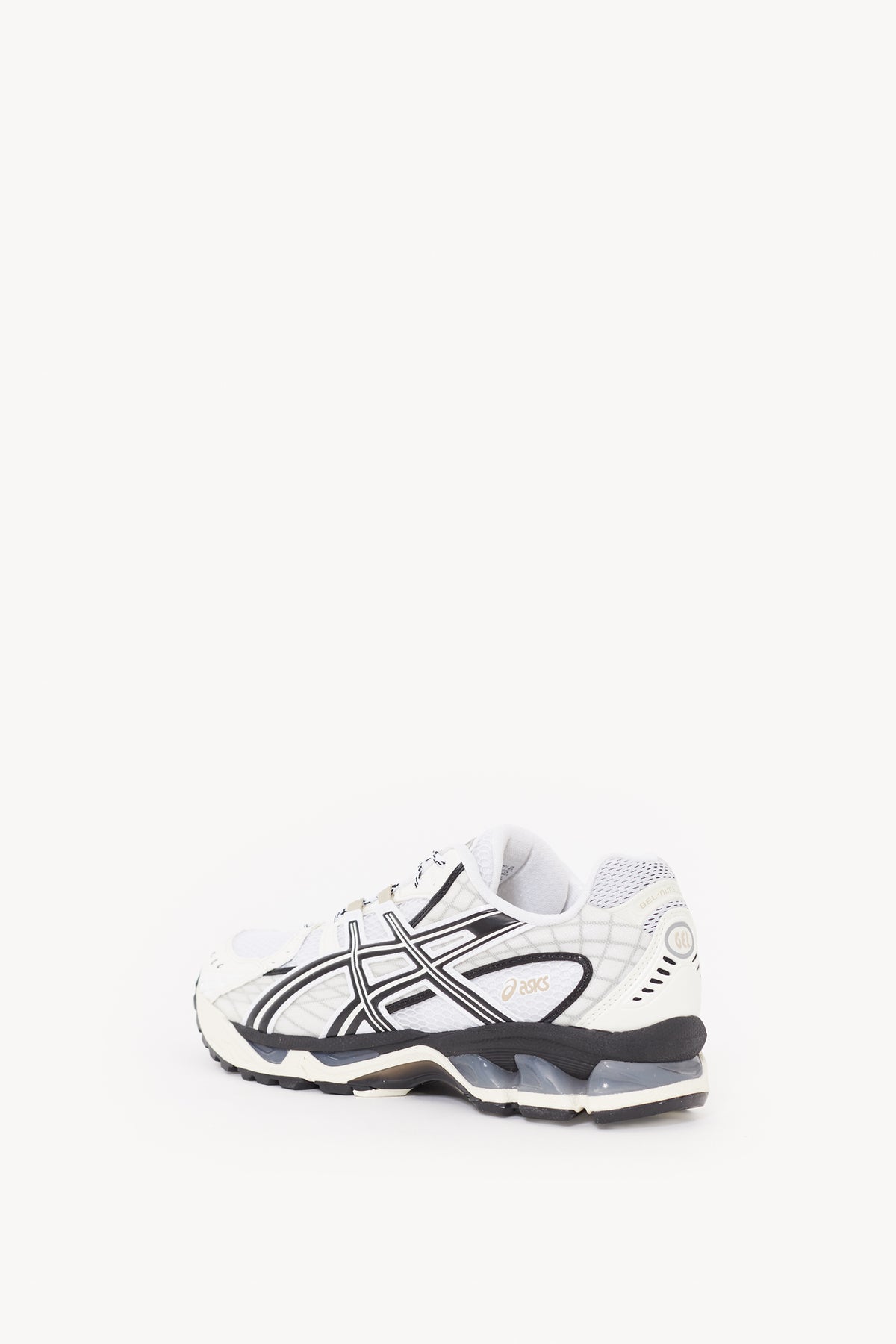 ASICS WHITE IVORY GEL NIMBUS 101 SNEAKERS