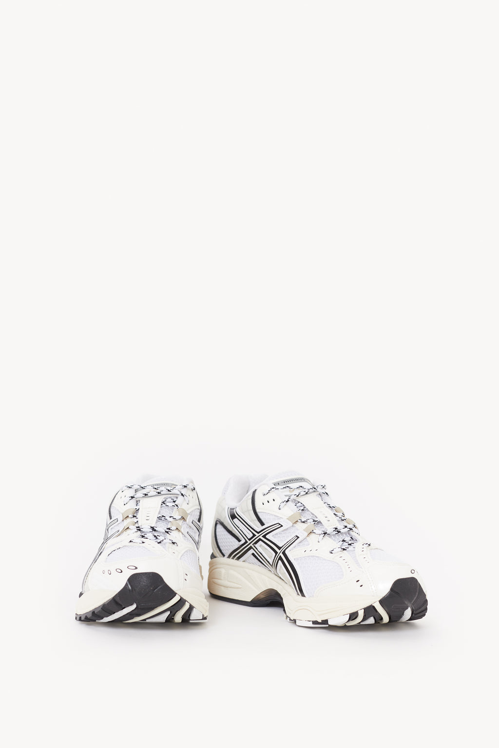ASICS WHITE IVORY GEL NIMBUS 101 SNEAKERS