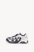 SALOMON BLACK SILVER XT WHISPER SNEAKERS