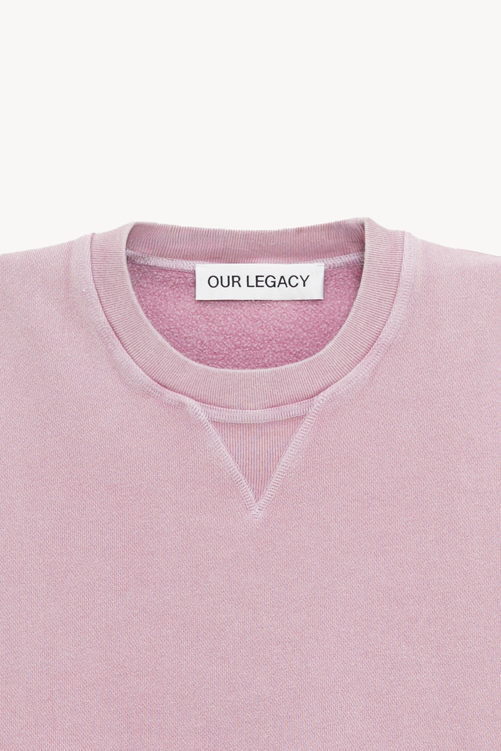 OUR LEGACY GENTLEMENS PINK STAR FLEECE BASE SWEATSHIRT