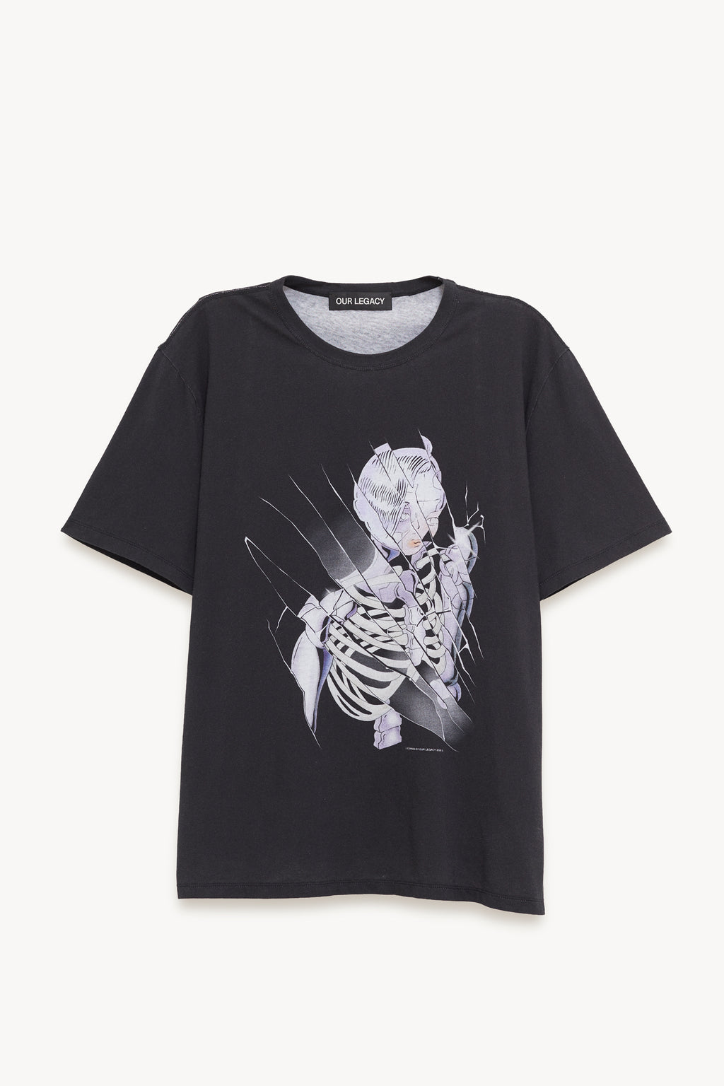 OUR LEGACY CYBERNETIC ANGEL PRINT NEW BOX T SHIRT