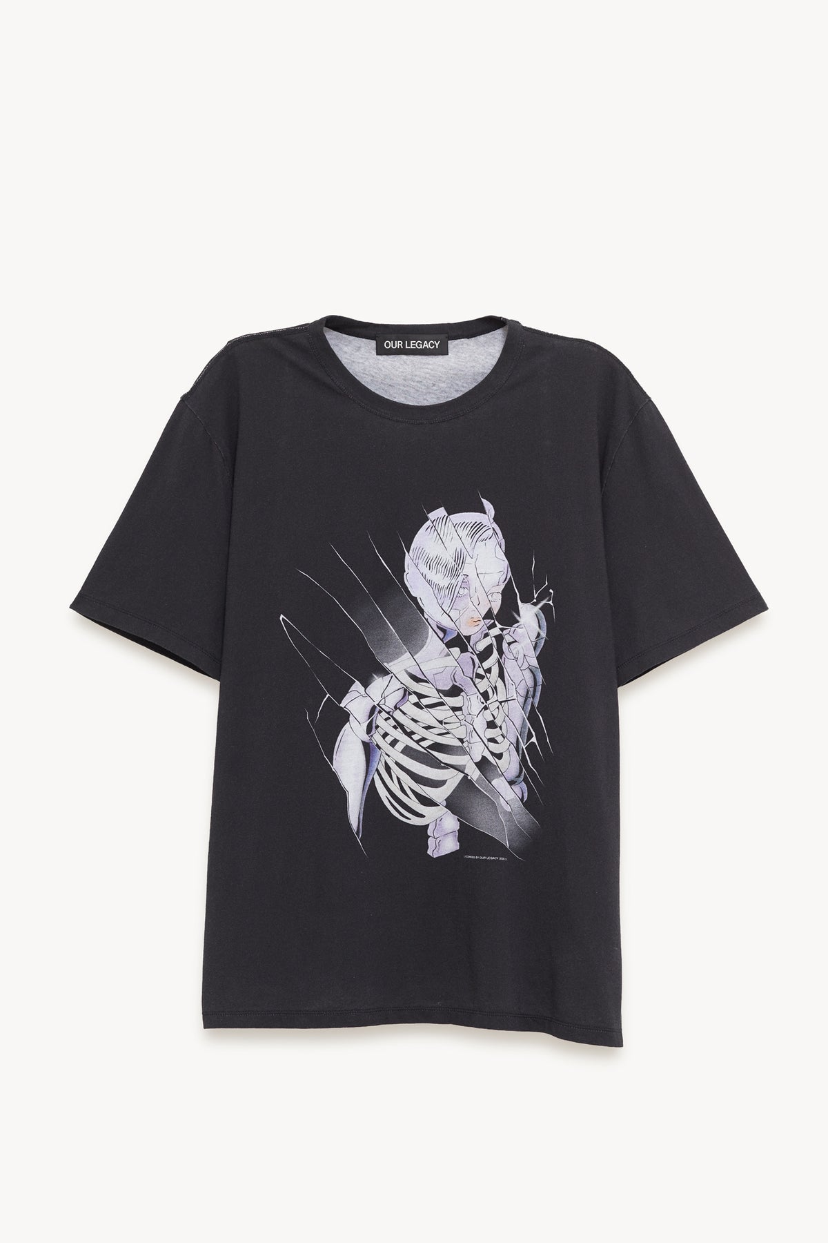 OUR LEGACY CYBERNETIC ANGEL PRINT NEW BOX T SHIRT