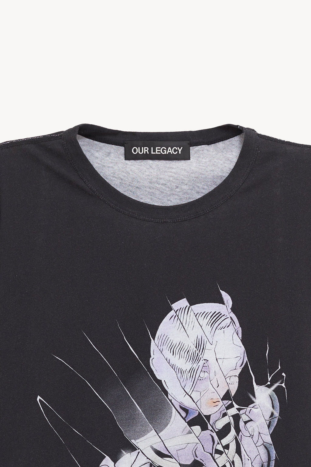 OUR LEGACY CYBERNETIC ANGEL PRINT NEW BOX T SHIRT