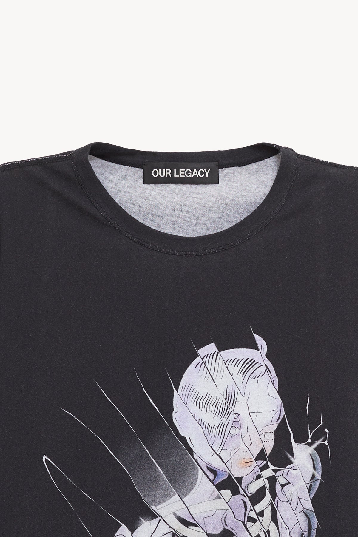 OUR LEGACY CYBERNETIC ANGEL PRINT NEW BOX T SHIRT