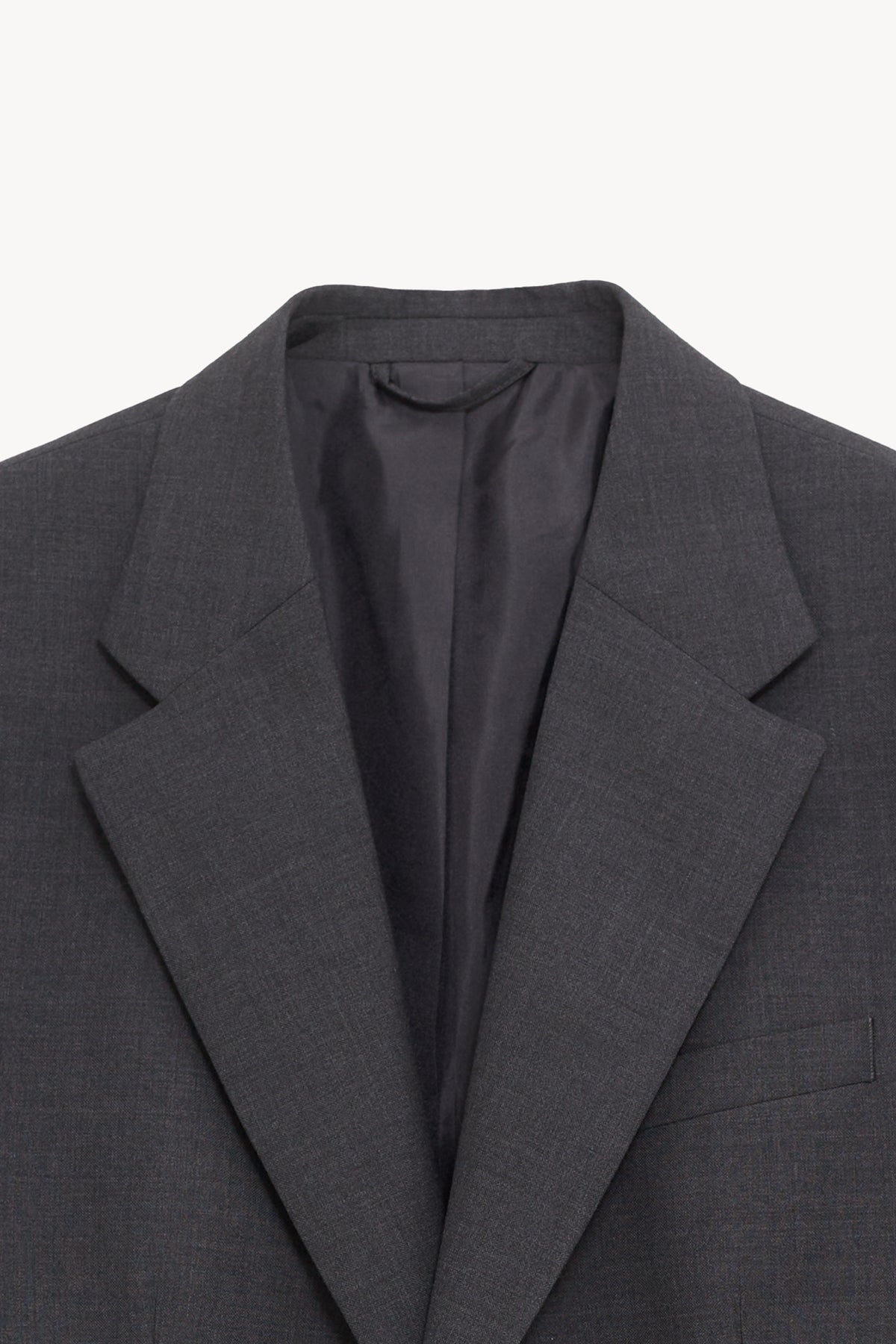 MFPEN GREY SINGLE BREASTED BLAZER