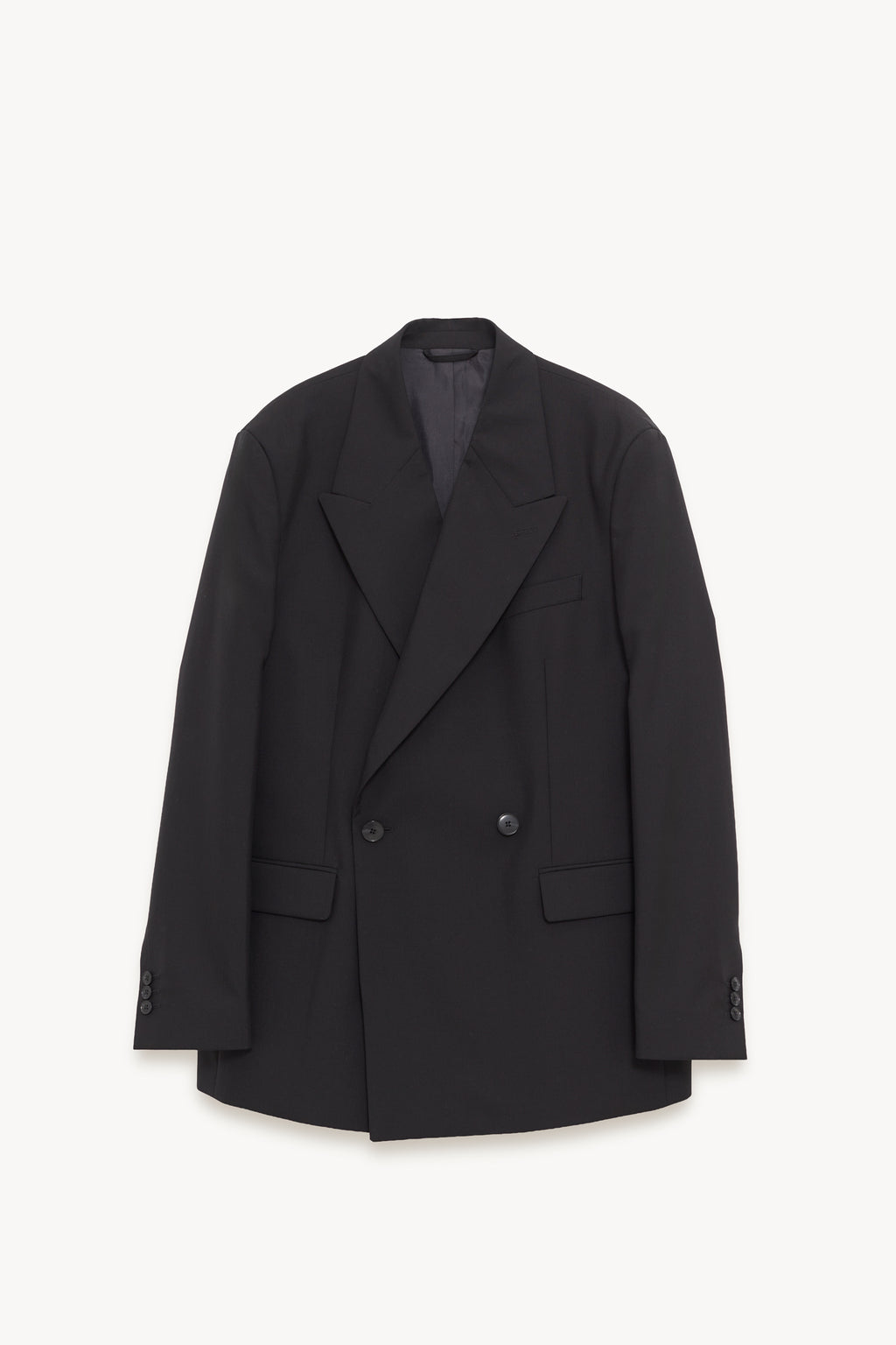 MFPEN BLACK DOUBLE BREASTED BLAZER