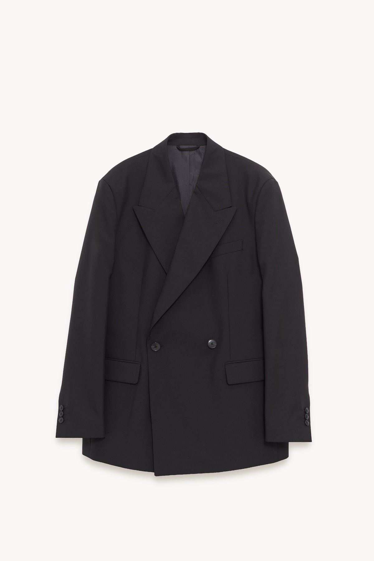 MFPEN BLACK DOUBLE BREASTED BLAZER