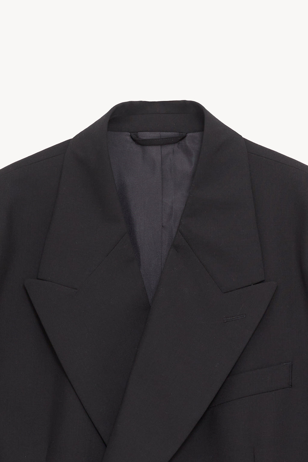 MFPEN BLACK DOUBLE BREASTED BLAZER