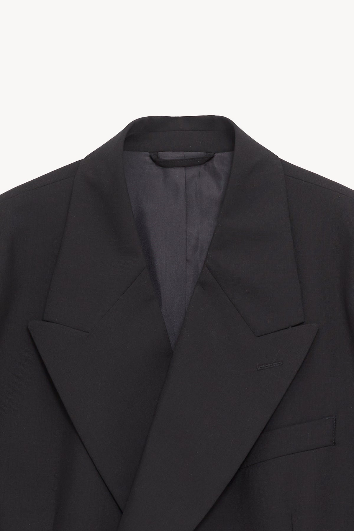 MFPEN BLACK DOUBLE BREASTED BLAZER