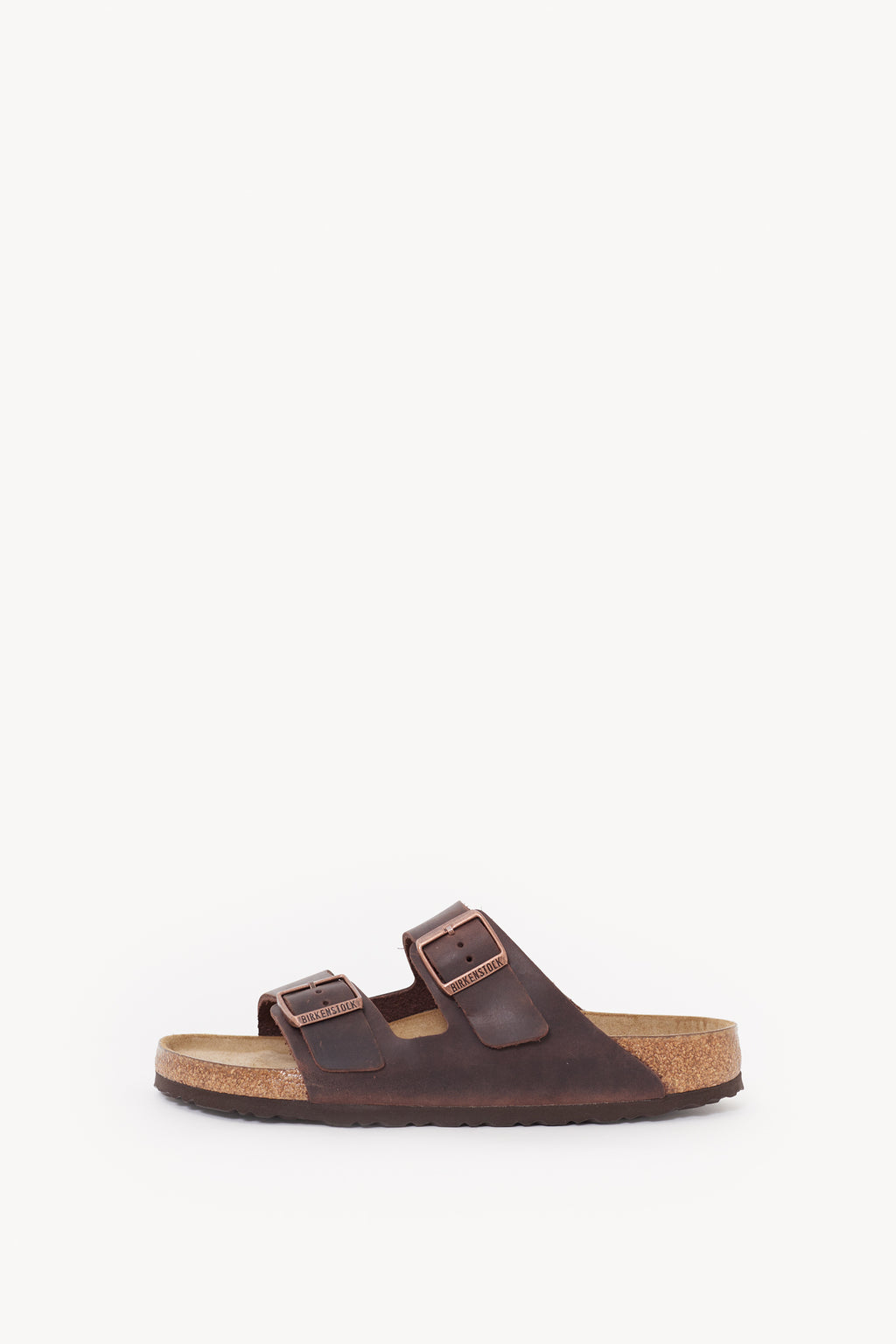 BIRKENSTOCK HABANA ARIZONA NARROW SOFT FOOTBED OILED LEATHER SANDALS