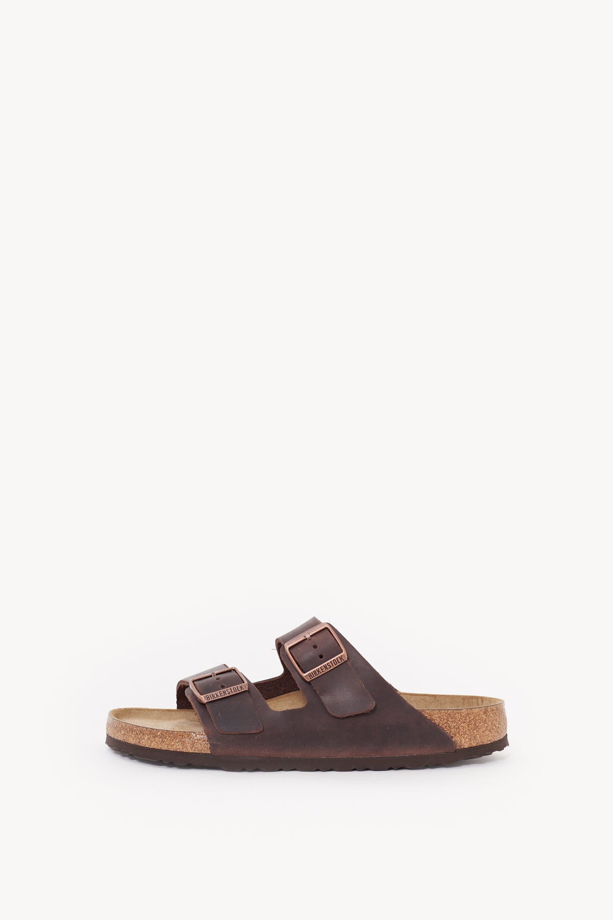 BIRKENSTOCK HABANA ARIZONA NARROW SOFT FOOTBED OILED LEATHER SANDALS