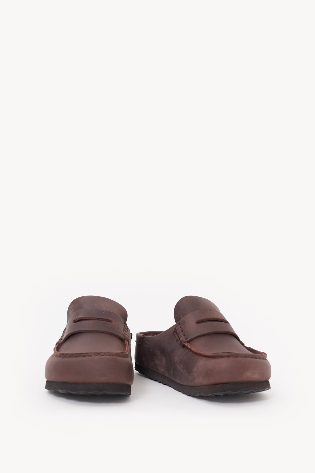 BIRKENSTOCK HABANA NAPLES NARROW WRAPPED OILED LEATHER CLOG