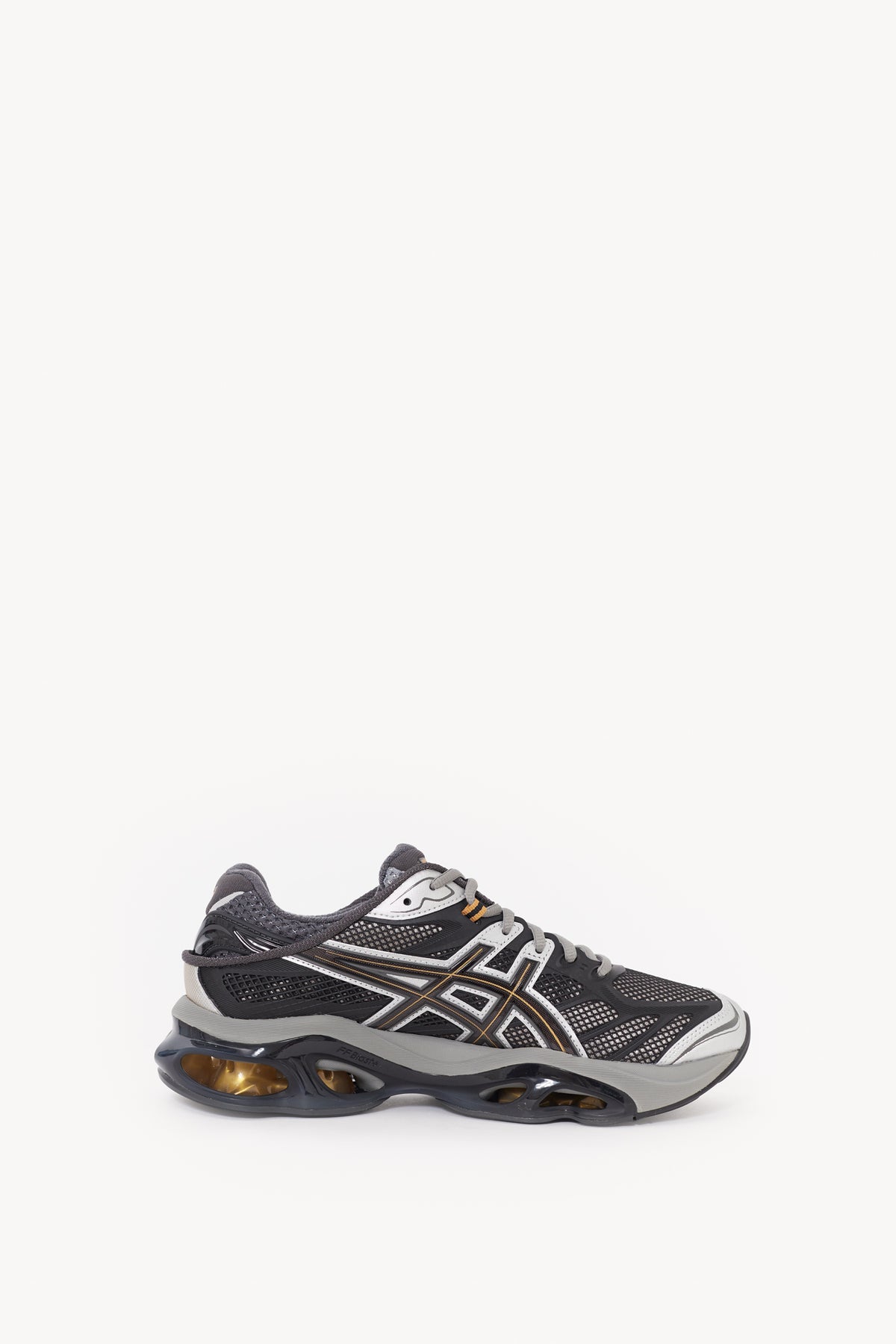 ASICS CLAY GREY BLACK GEL KINETIC 20 SNEAKERS