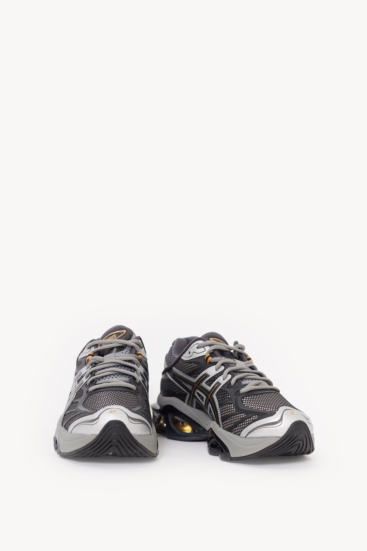 ASICS CLAY GREY BLACK GEL KINETIC 20 SNEAKERS