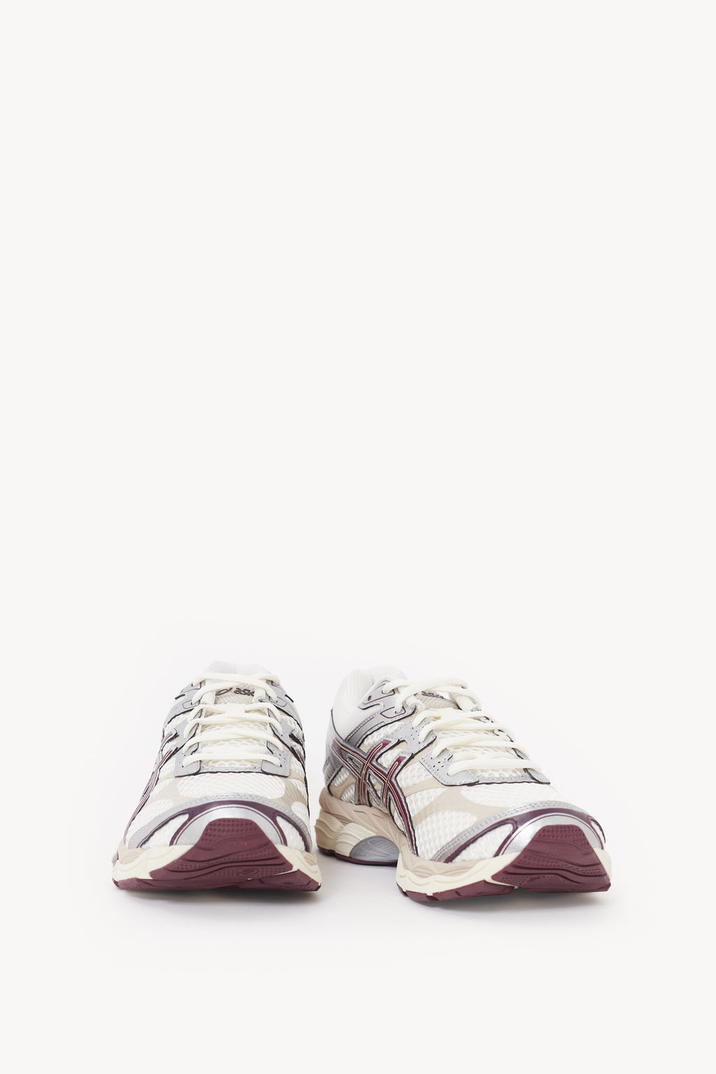 ASICS CREAM BENIIMO PURPLE GEL CUMULUS 16 SNEAKERS
