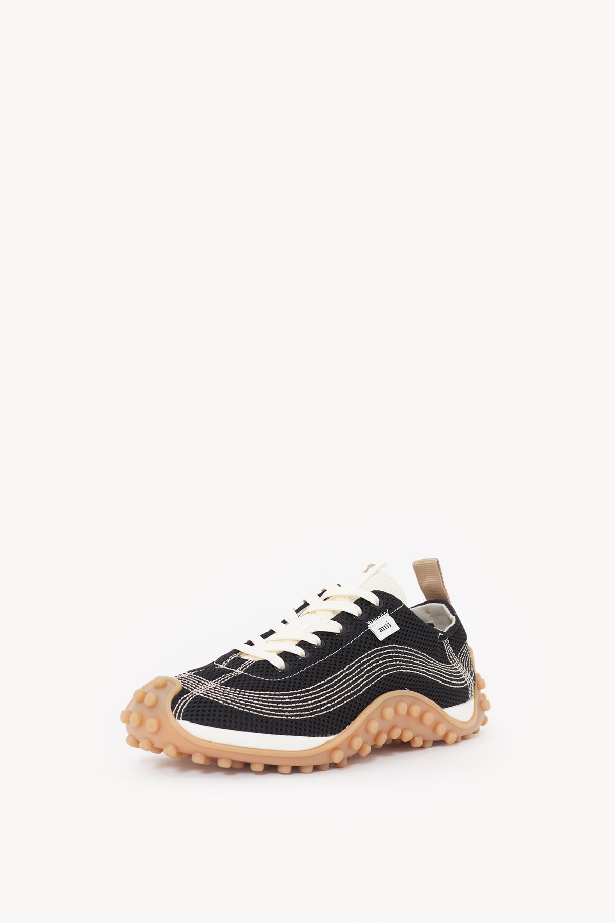 AMI NOIR MIRAGE SNEAKERS