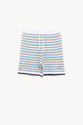 CASABLANCA MULTI TUCK STITCH SHORTS