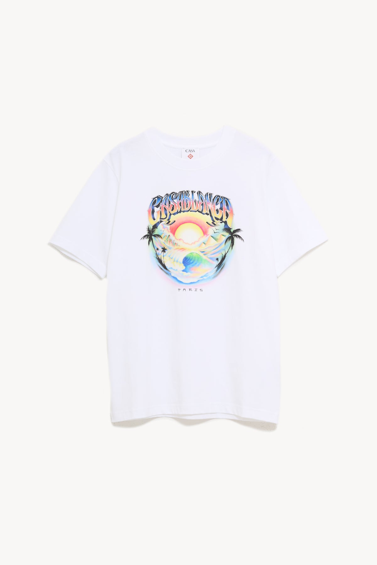 CASABLANCA CASA AIRSPRAY CLASSIC T SHIRT
