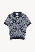 CASABLANCA CC MONOGRAM POLO SHIRT
