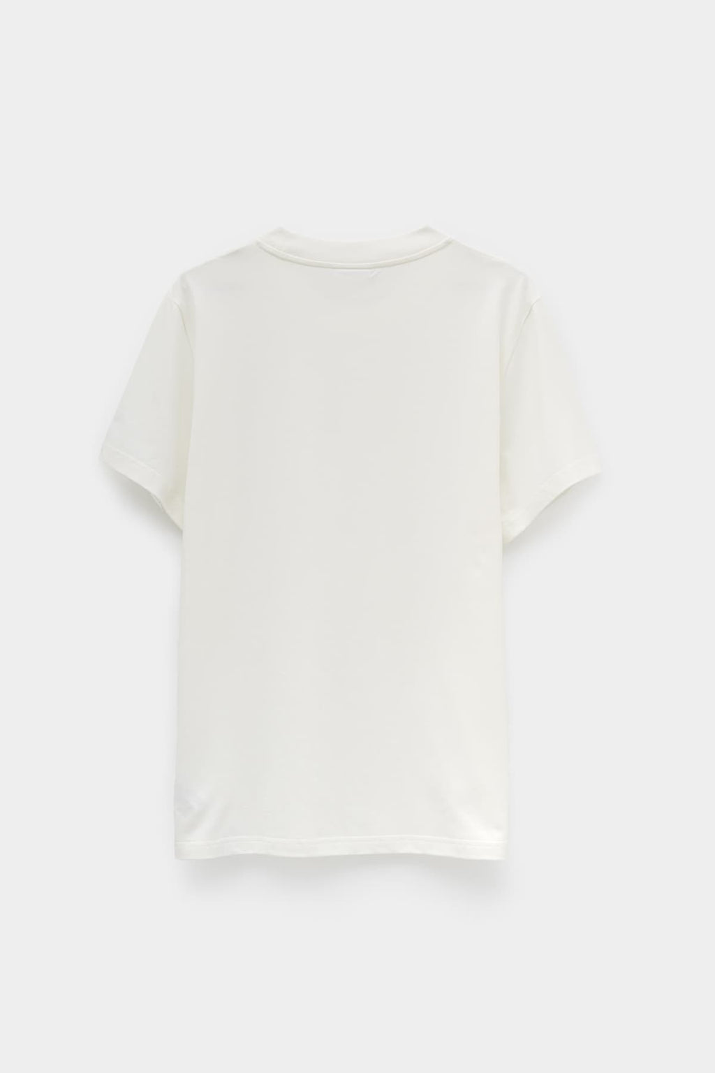 COURREGES HERITAGE WHITE AC STRAIGHT T SHIRT