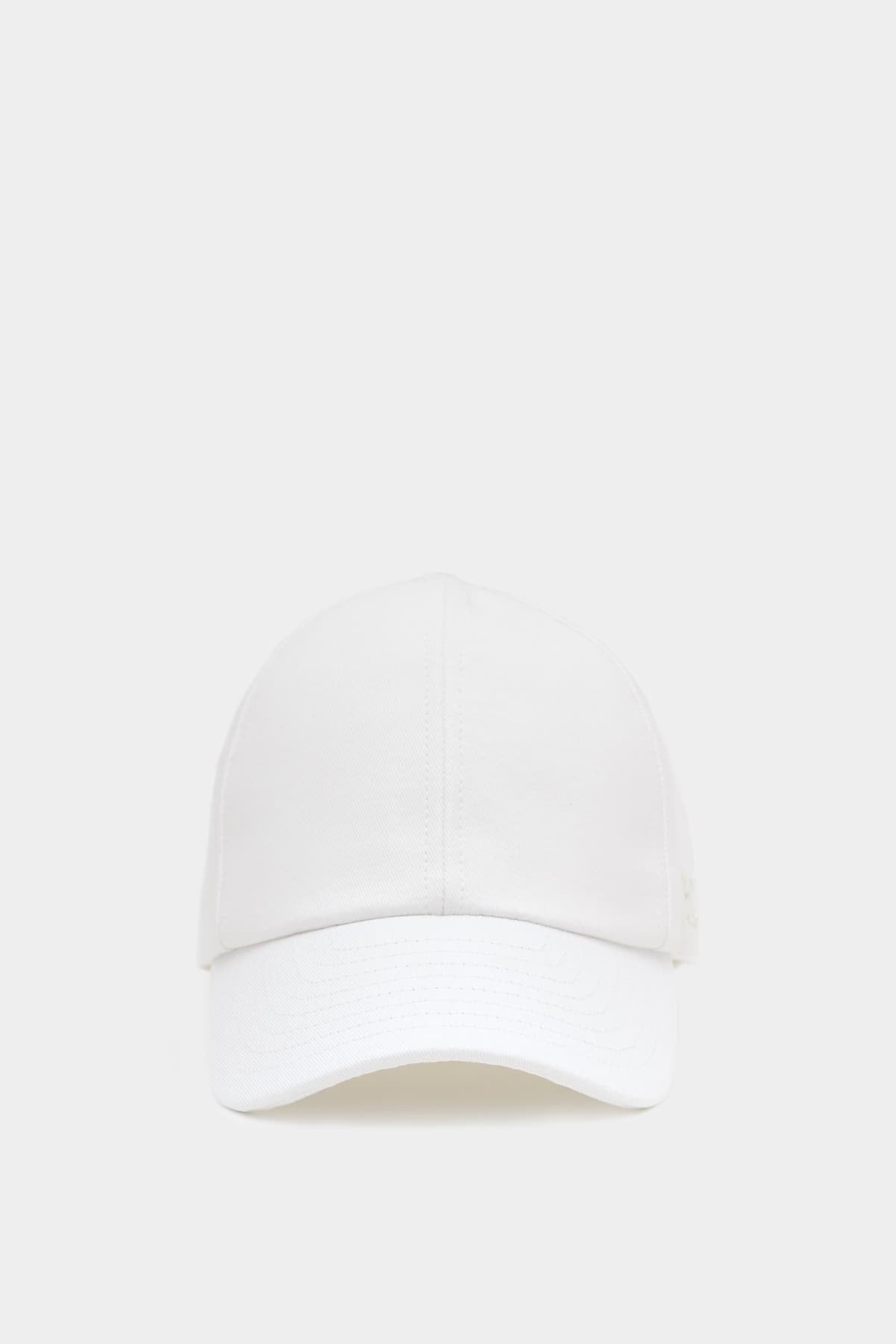 COURREGES HERITAGE WHITE SIGNATURE CAP