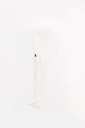 COURREGES HERITAGE WHITE COCOON HOODED FLEECE MITTENS