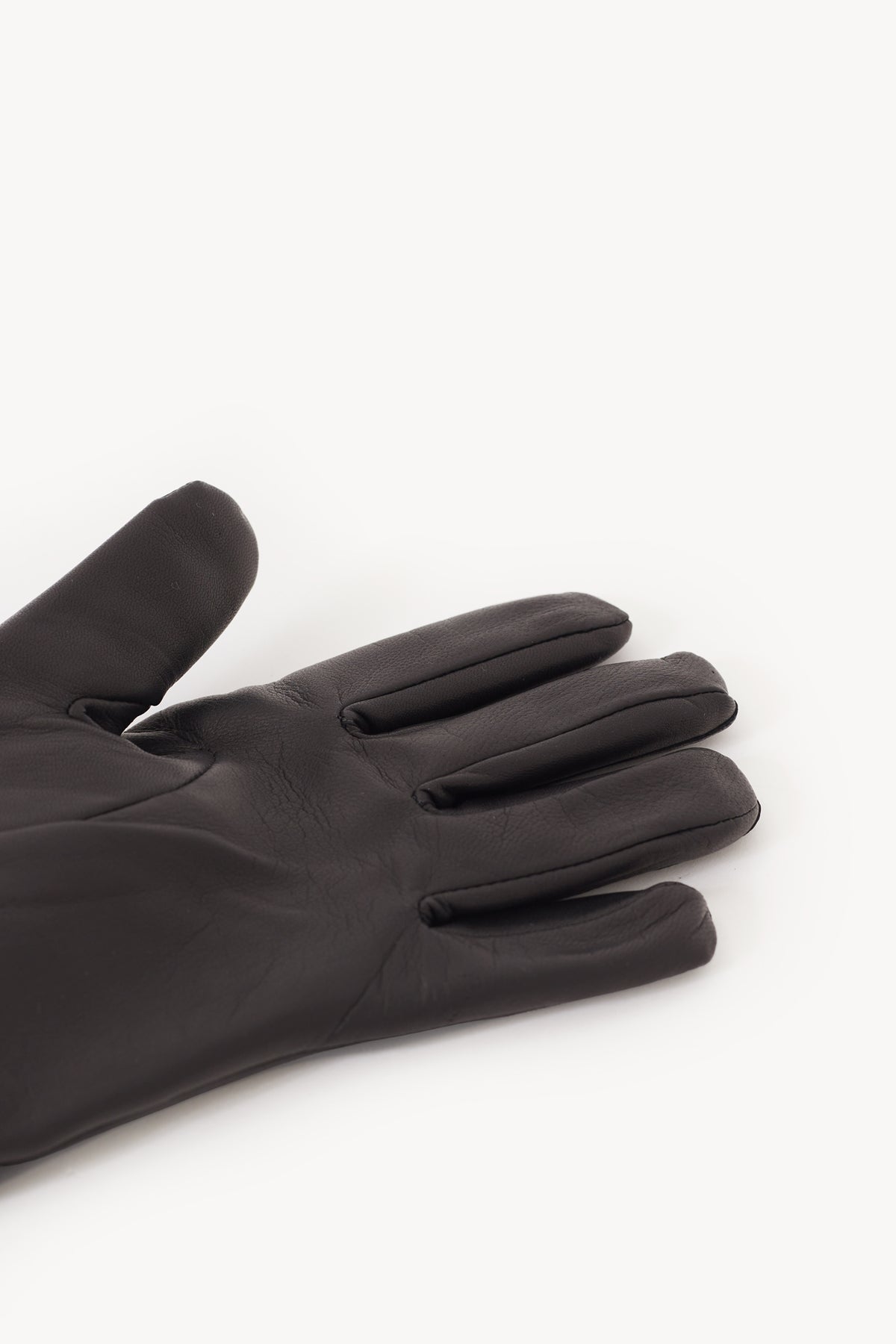 OUR LEGACY BLACK LEATHER GLOVES