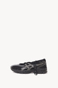 ASICS BLACK GUNMETAL GEL DS TRAINER SP SNEAKERS