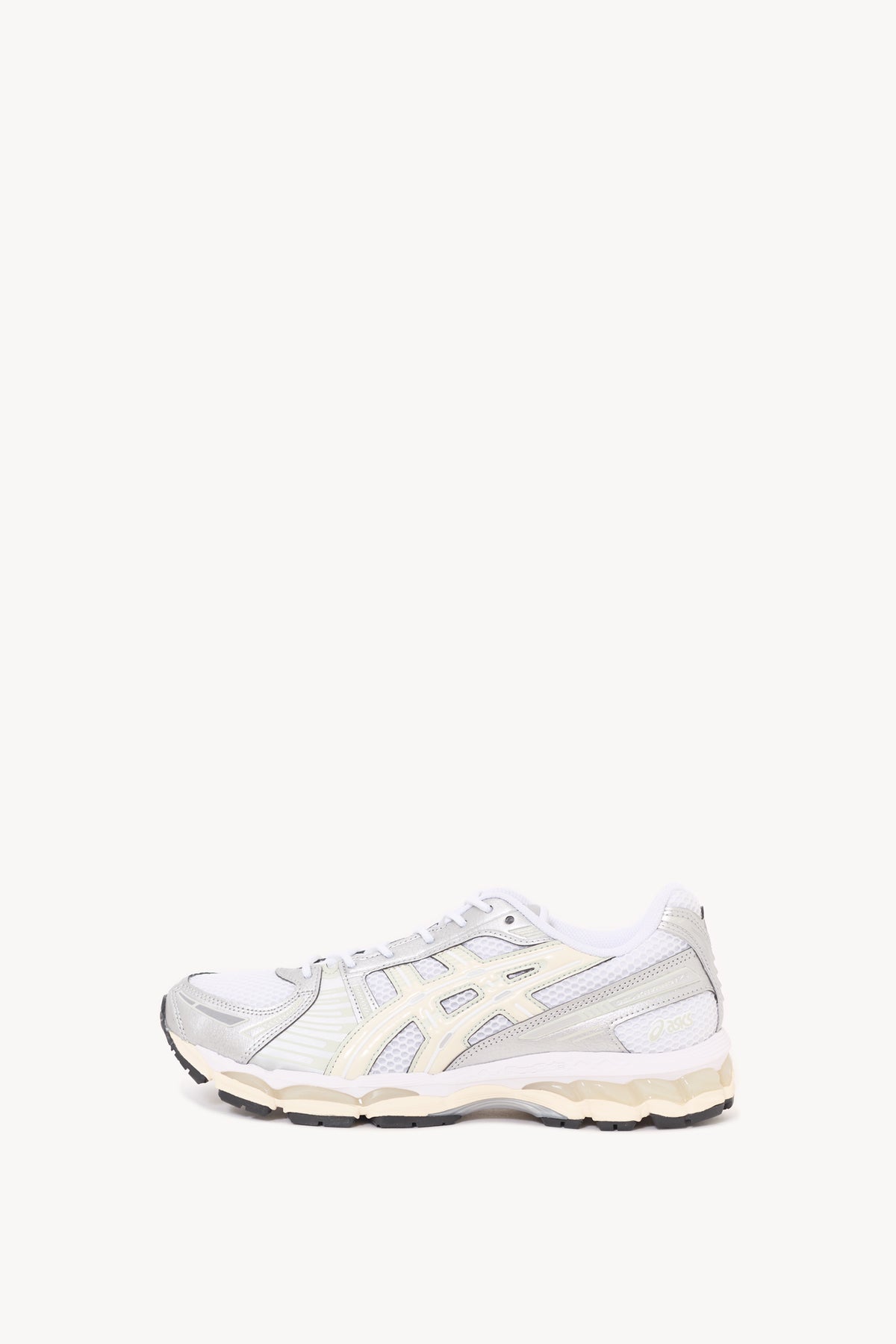 ASICS WHITE CREAM GEL KAYANO 121 SNEAKERS