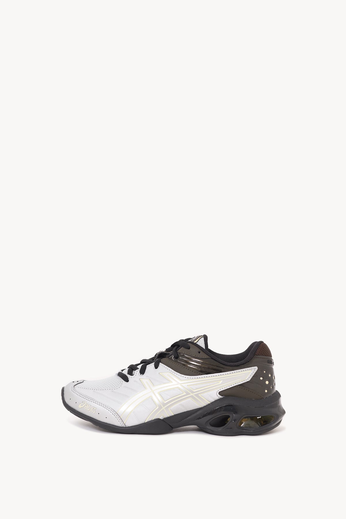 ASICS PURE SILVER BLACK COFFEE GEL KINETIC FR SNEAKERS