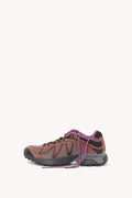 SALOMON BLACK BITTER CHOCOLATE XT WHISPER EXPEDITION SNEAKERS