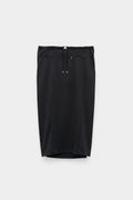 COURREGES BLACK LONG TRACKSUIT SKIRT