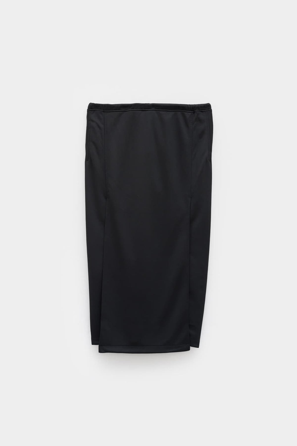 COURREGES BLACK LONG TRACKSUIT SKIRT
