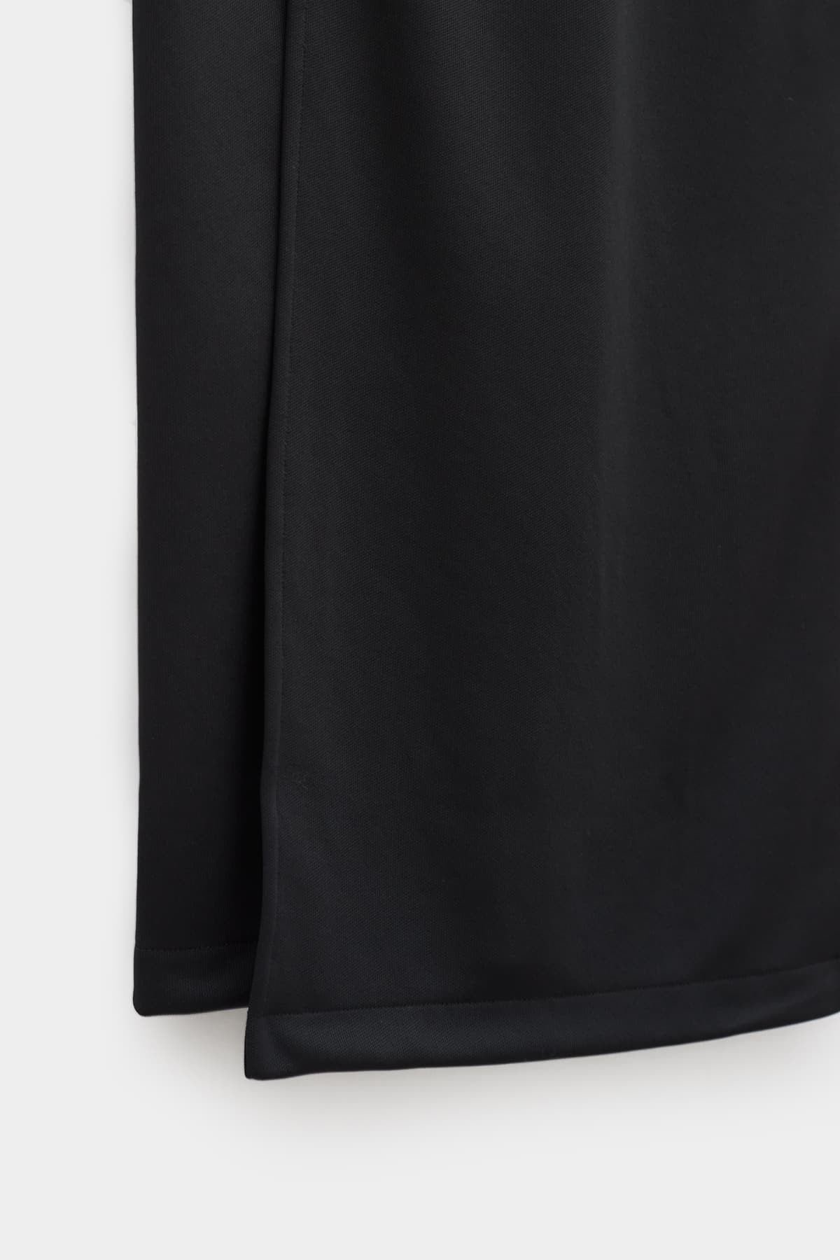 COURREGES BLACK LONG TRACKSUIT SKIRT