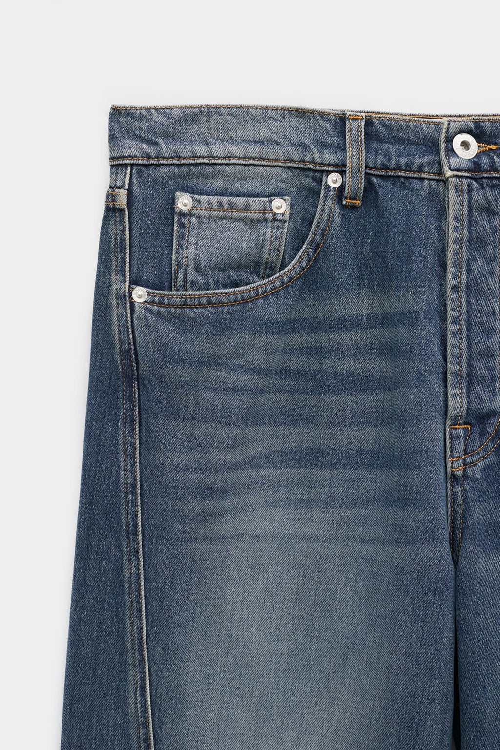 LANVIN LIGHT BLUE REGULAR TWISTED LEG TROUSERS