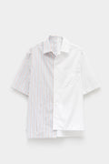 LANVIN CUMIN SHORT SLEEVE ASYMMETRIC SHIRT